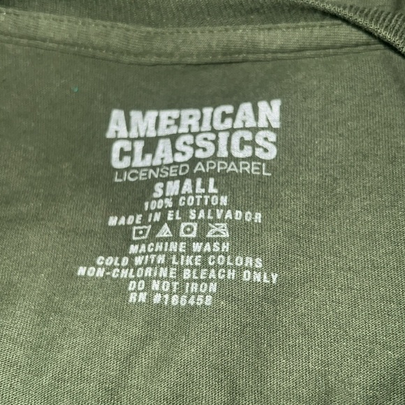 Woodstock Peace Sign Grow With The Flow Flowers Graphic T-Shirt/Tee| Unisex| NEW - Picture 3 of 3